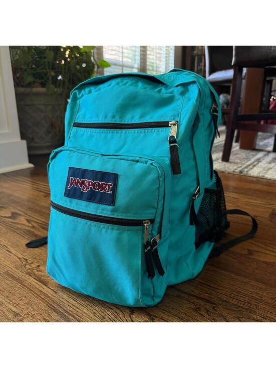 JanSport Handbags - 🎒 JanSport Big Student Backpack — Teal — Laptop School Bag